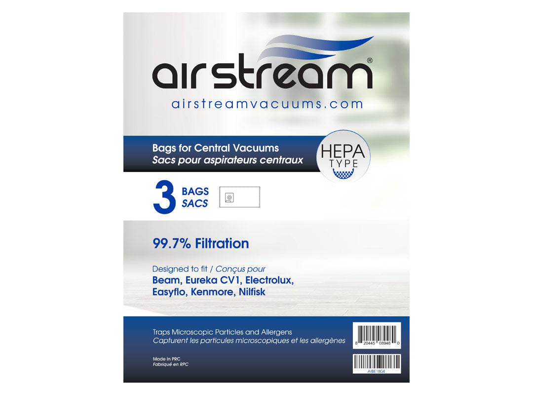 AIBE1804 Central Vacuum Bags